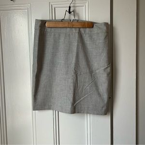 Banana Republic Pencil Skirt | Heathered Gray